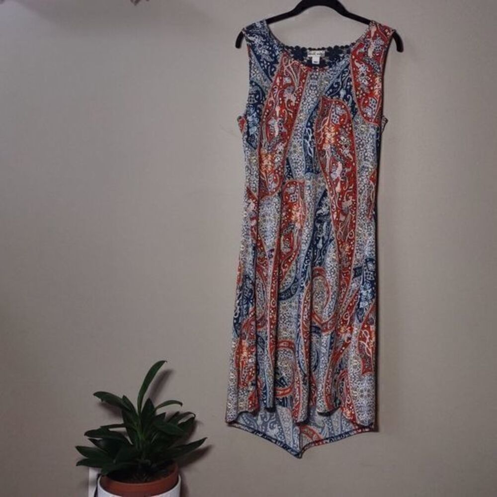 World Unity Sleeveless Dress Sz M‎